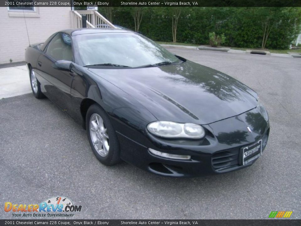 2001 Chevrolet Camaro Z28 Coupe Onyx Black / Ebony Photo #7