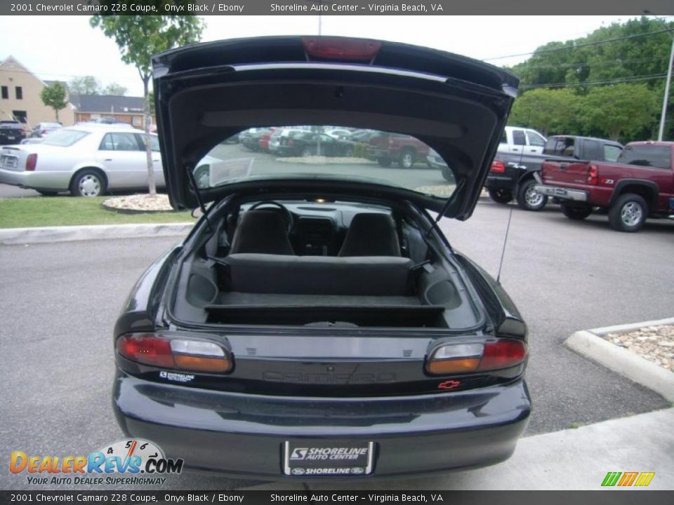 2001 Chevrolet Camaro Z28 Coupe Onyx Black / Ebony Photo #10