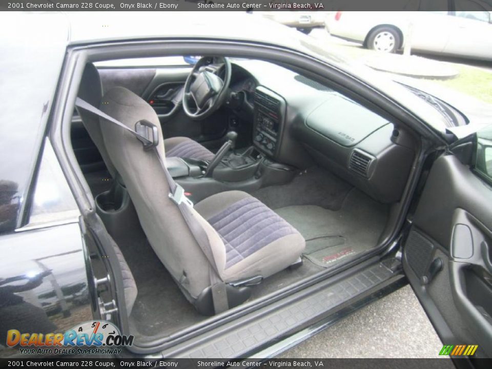 2001 Chevrolet Camaro Z28 Coupe Onyx Black / Ebony Photo #11
