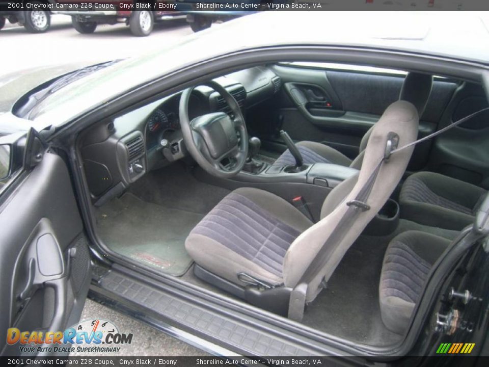 2001 Chevrolet Camaro Z28 Coupe Onyx Black / Ebony Photo #13