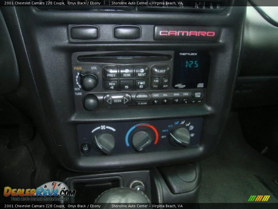 2001 Chevrolet Camaro Z28 Coupe Onyx Black / Ebony Photo #15