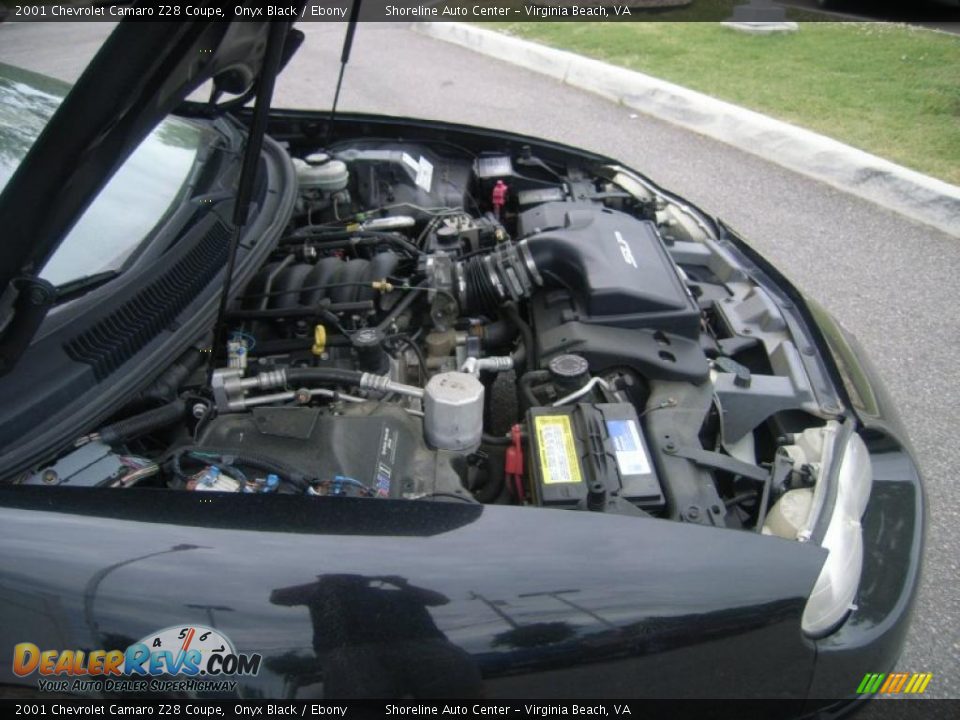 2001 Chevrolet Camaro Z28 Coupe Onyx Black / Ebony Photo #17
