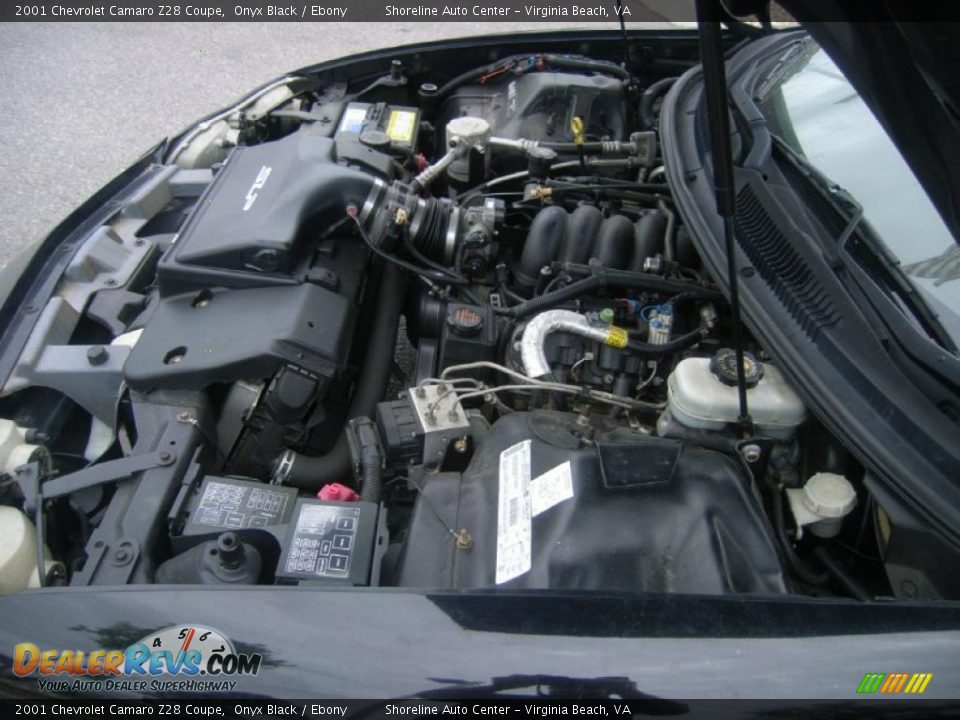 2001 Chevrolet Camaro Z28 Coupe Onyx Black / Ebony Photo #19