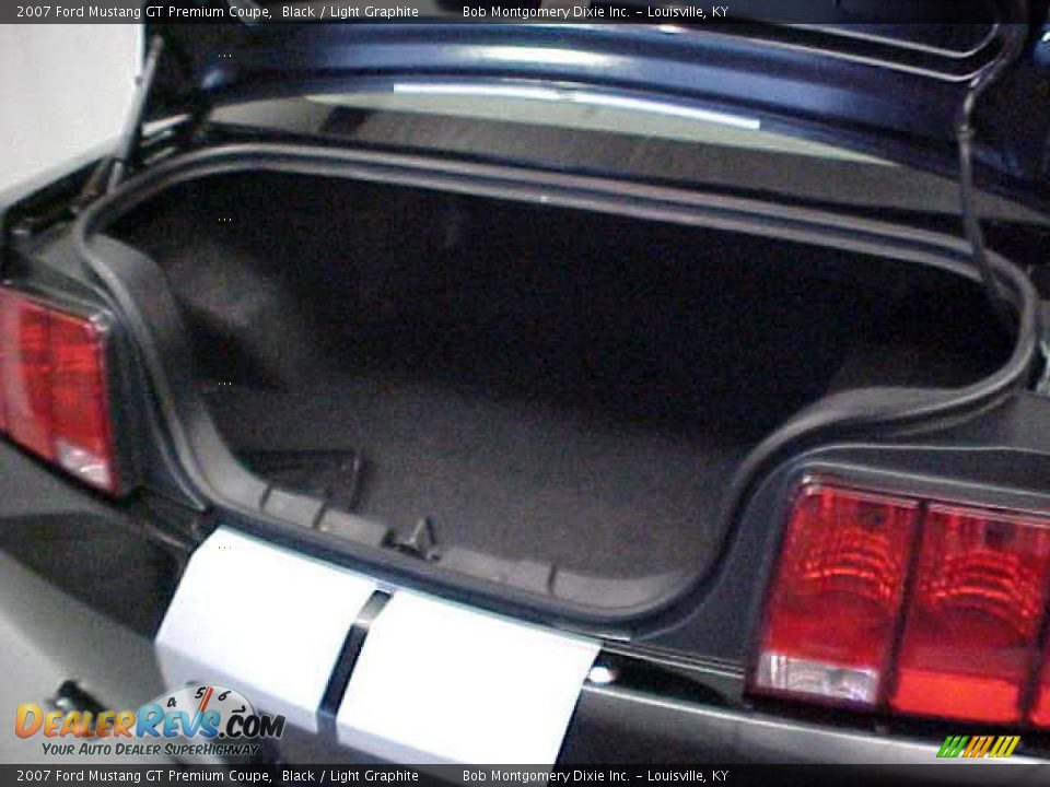 2007 Ford Mustang GT Premium Coupe Black / Light Graphite Photo #19