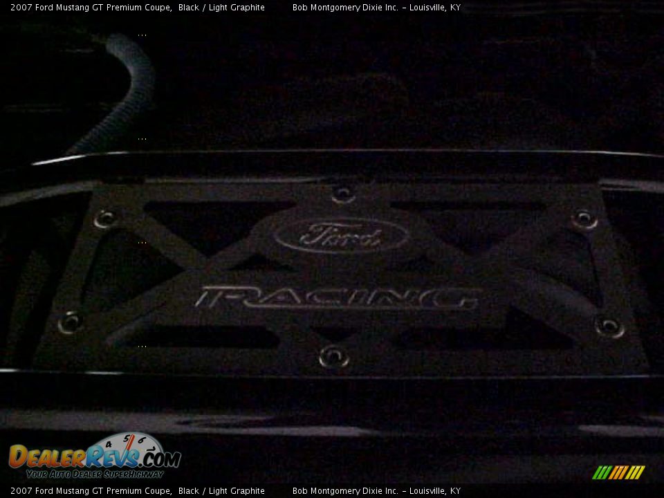 2007 Ford Mustang GT Premium Coupe Black / Light Graphite Photo #25