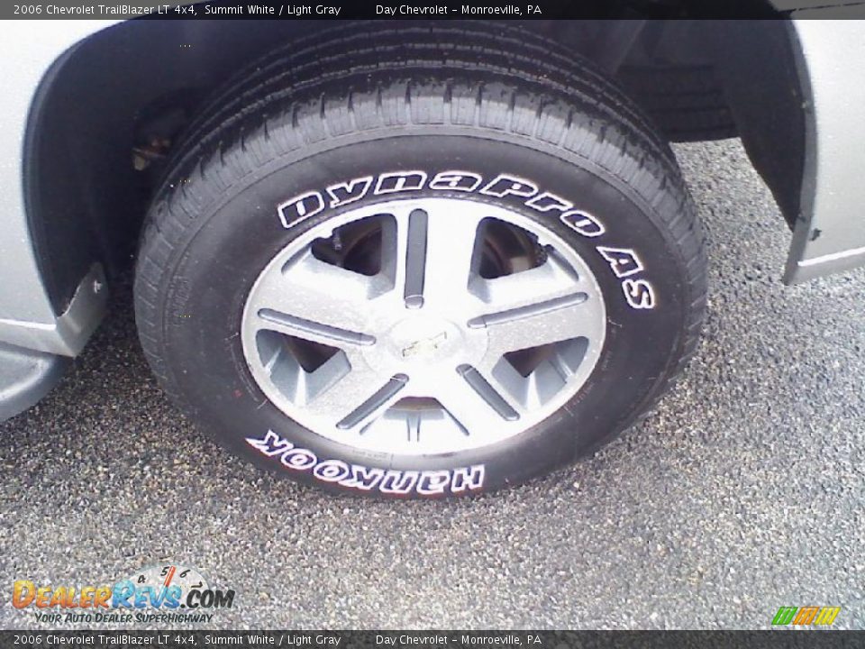 2006 Chevrolet TrailBlazer LT 4x4 Summit White / Light Gray Photo #15