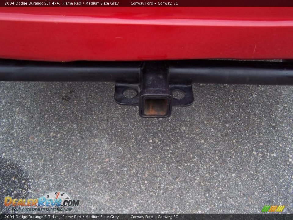 2004 Dodge Durango SLT 4x4 Flame Red / Medium Slate Gray Photo #12
