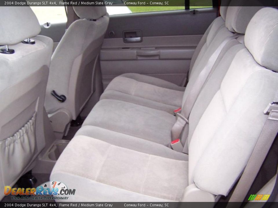 2004 Dodge Durango SLT 4x4 Flame Red / Medium Slate Gray Photo #18