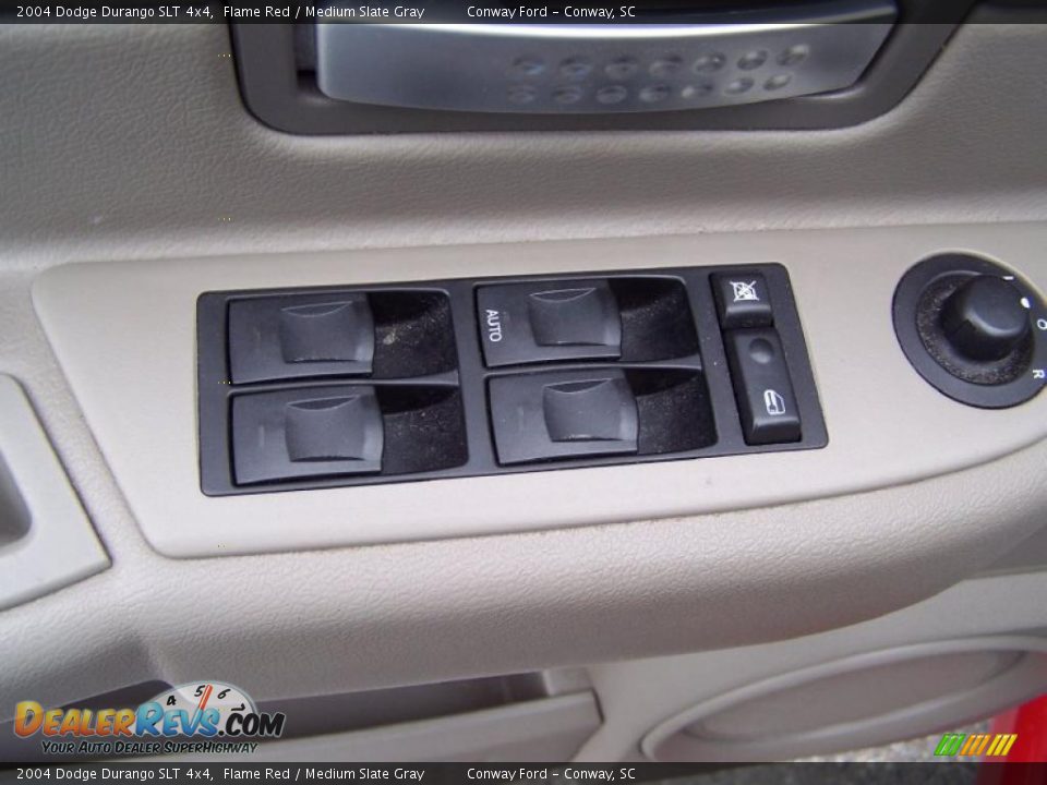 2004 Dodge Durango SLT 4x4 Flame Red / Medium Slate Gray Photo #22