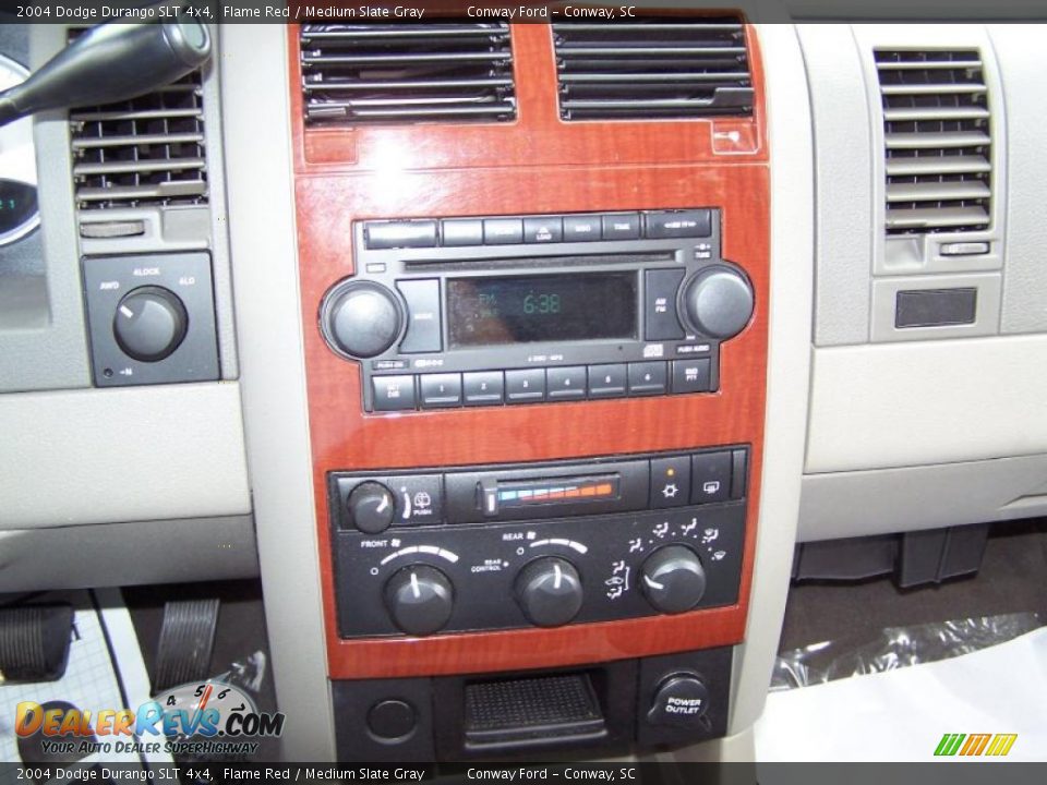 2004 Dodge Durango SLT 4x4 Flame Red / Medium Slate Gray Photo #24