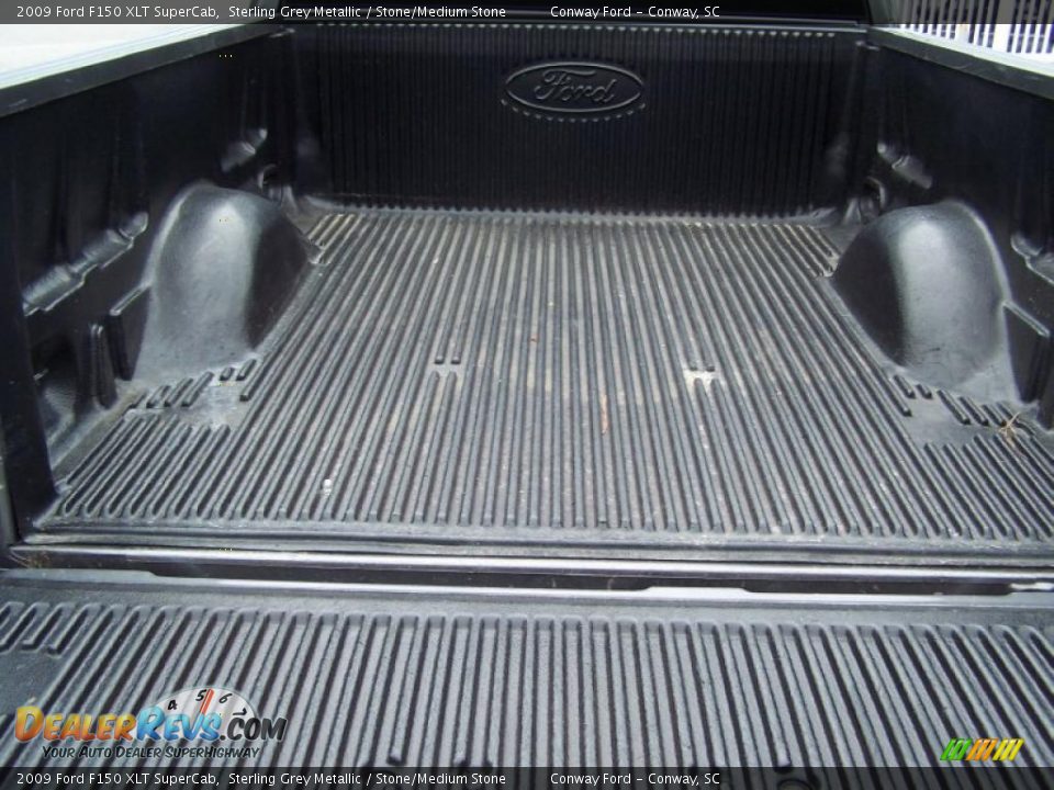 2009 Ford F150 XLT SuperCab Sterling Grey Metallic / Stone/Medium Stone Photo #13