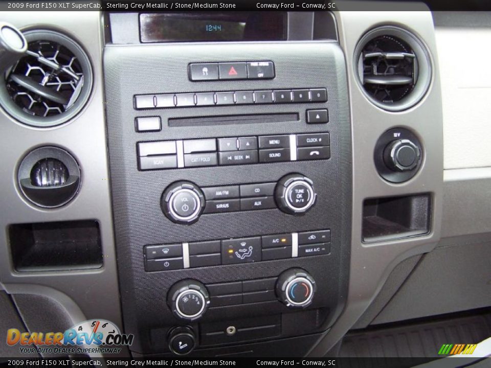 2009 Ford F150 XLT SuperCab Sterling Grey Metallic / Stone/Medium Stone Photo #24