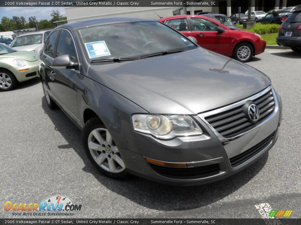 2006 Volkswagen Passat 2.0T Sedan United Grey Metallic / Classic Grey Photo #1