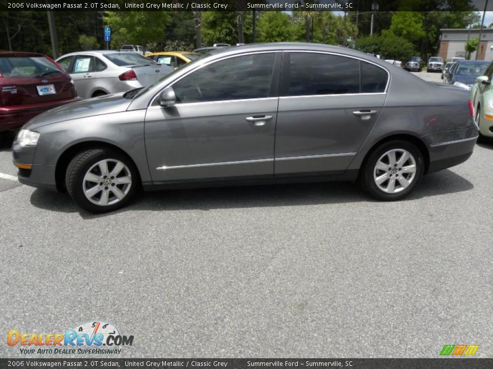 2006 Volkswagen Passat 2.0T Sedan United Grey Metallic / Classic Grey Photo #2