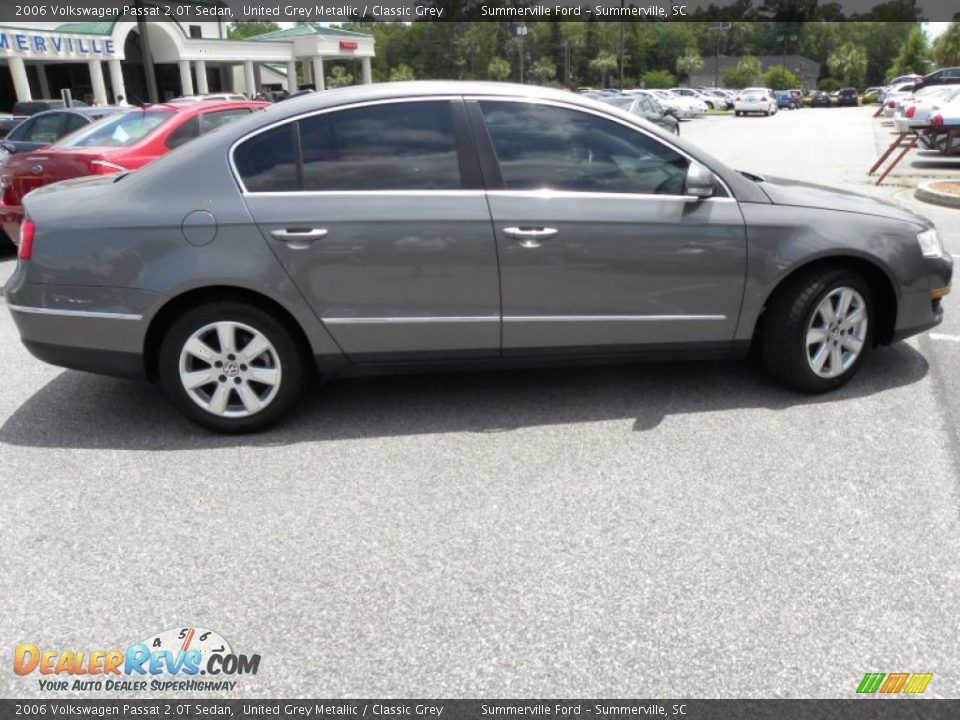 2006 Volkswagen Passat 2.0T Sedan United Grey Metallic / Classic Grey Photo #13