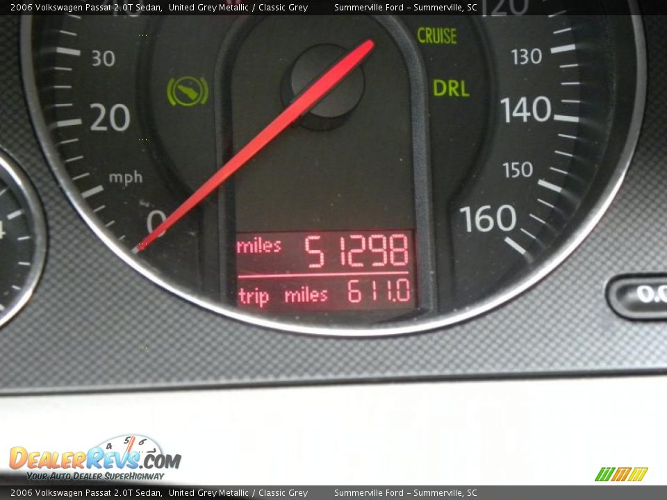 2006 Volkswagen Passat 2.0T Sedan United Grey Metallic / Classic Grey Photo #24