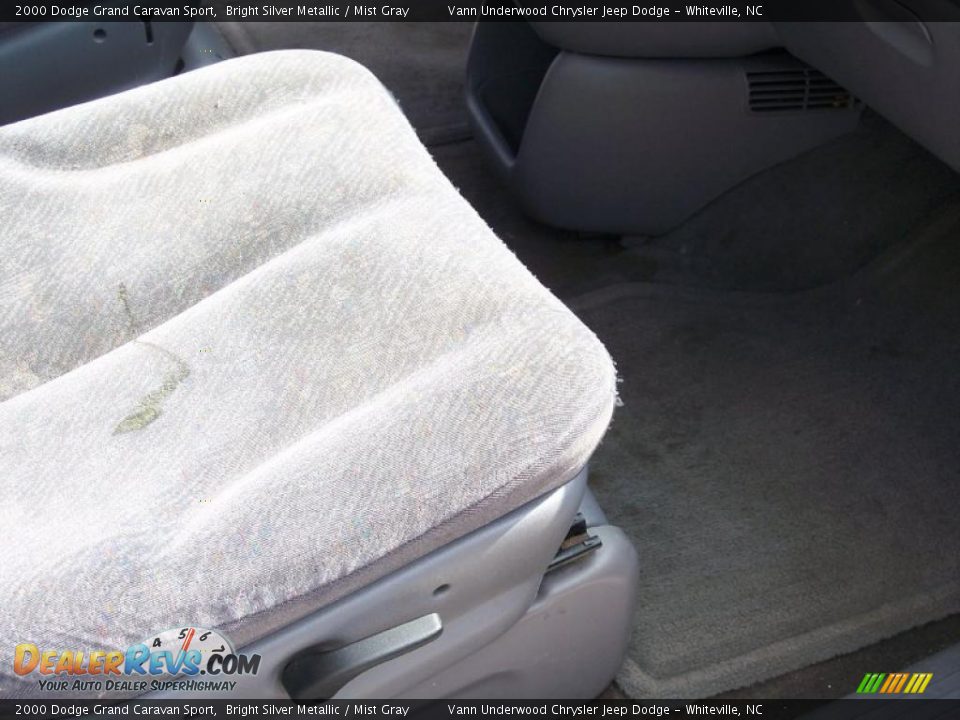2000 Dodge Grand Caravan Sport Bright Silver Metallic / Mist Gray Photo #15