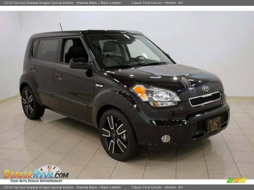 2010 Kia Soul Shadow Dragon Special Edition Shadow Black / Black Leather Photo #1