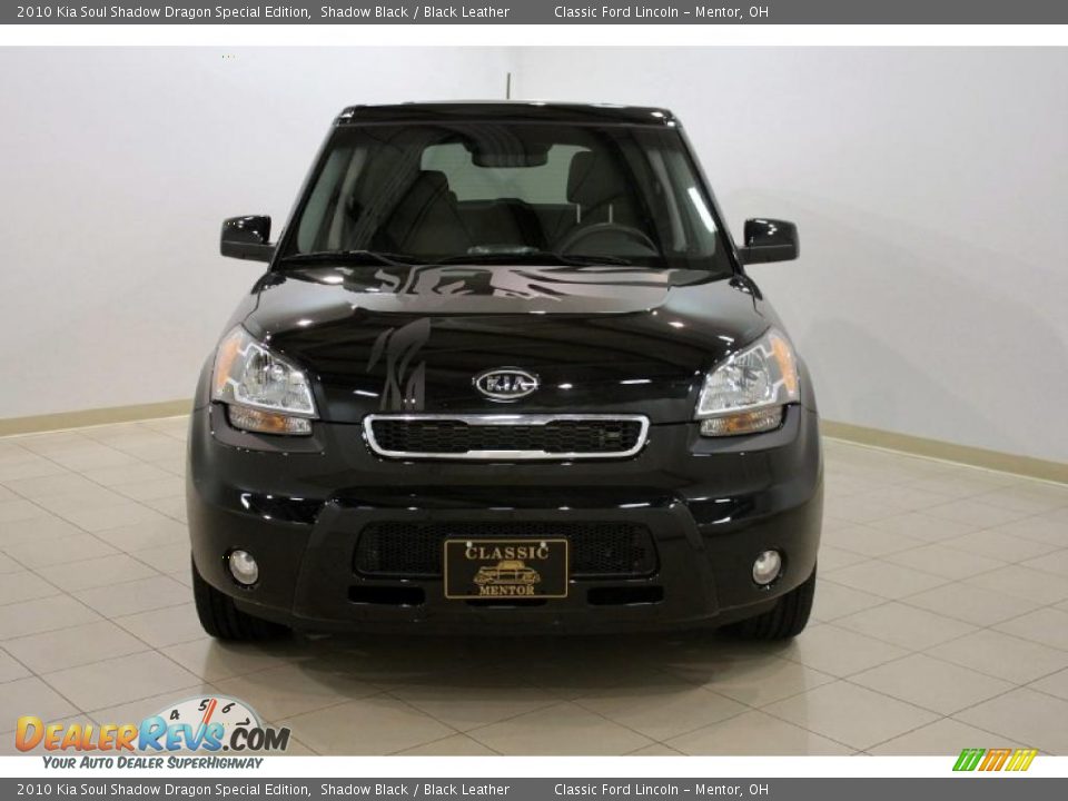 2010 Kia Soul Shadow Dragon Special Edition Shadow Black / Black Leather Photo #2
