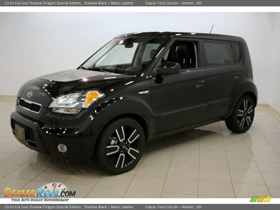 2010 Kia Soul Shadow Dragon Special Edition Shadow Black / Black Leather Photo #3