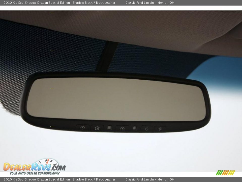 2010 Kia Soul Shadow Dragon Special Edition Shadow Black / Black Leather Photo #18