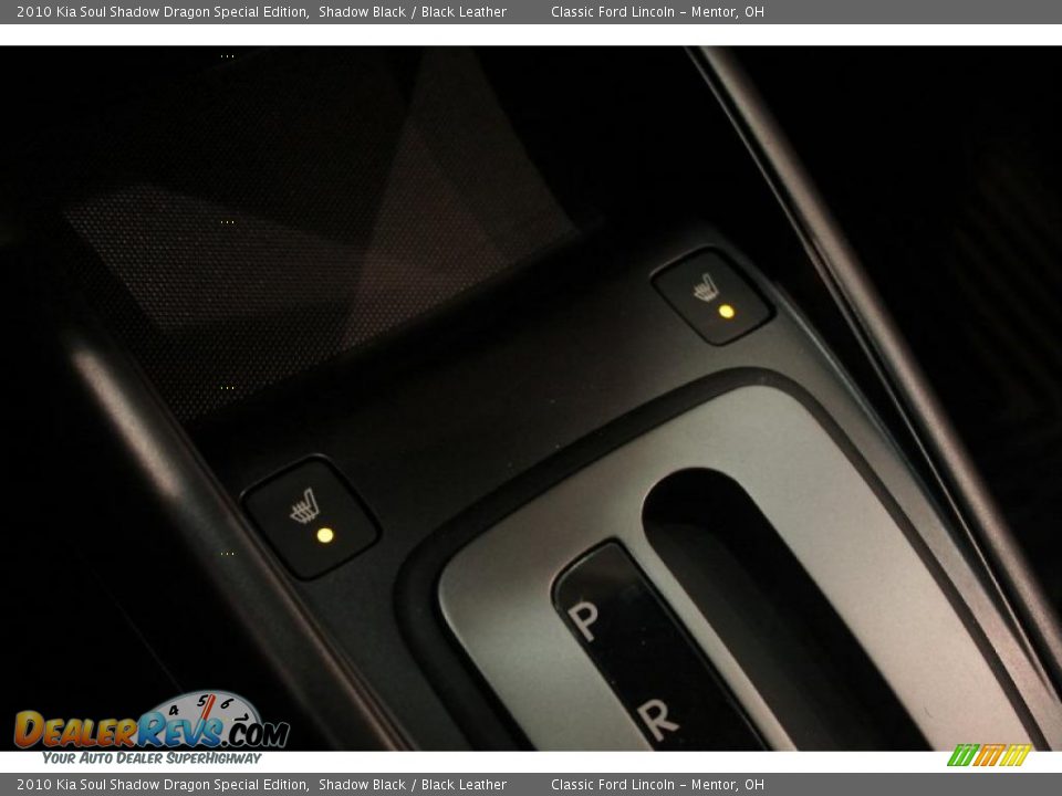 2010 Kia Soul Shadow Dragon Special Edition Shadow Black / Black Leather Photo #21