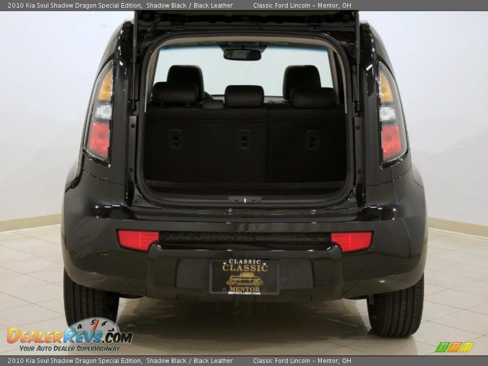 2010 Kia Soul Shadow Dragon Special Edition Shadow Black / Black Leather Photo #27