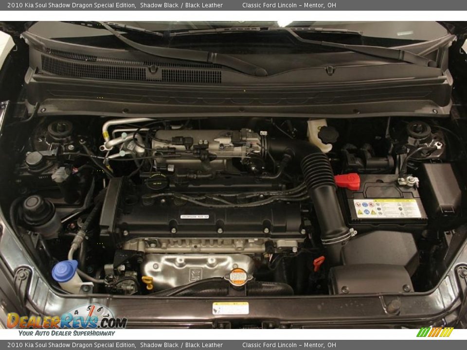 2010 Kia Soul Shadow Dragon Special Edition Shadow Black / Black Leather Photo #28