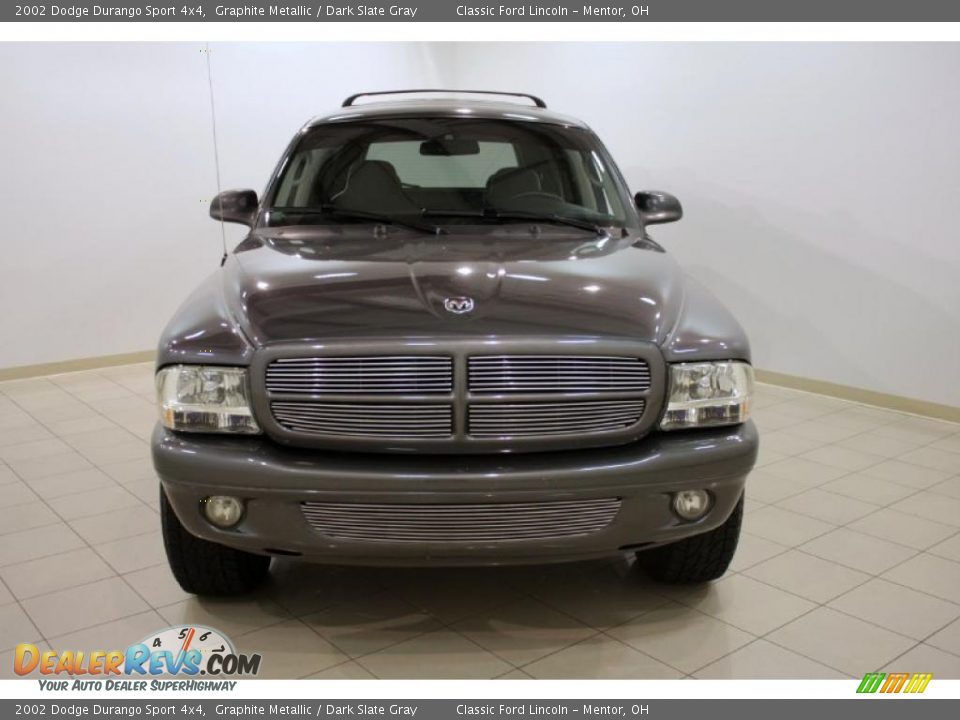2002 Dodge Durango Sport 4x4 Graphite Metallic / Dark Slate Gray Photo #2