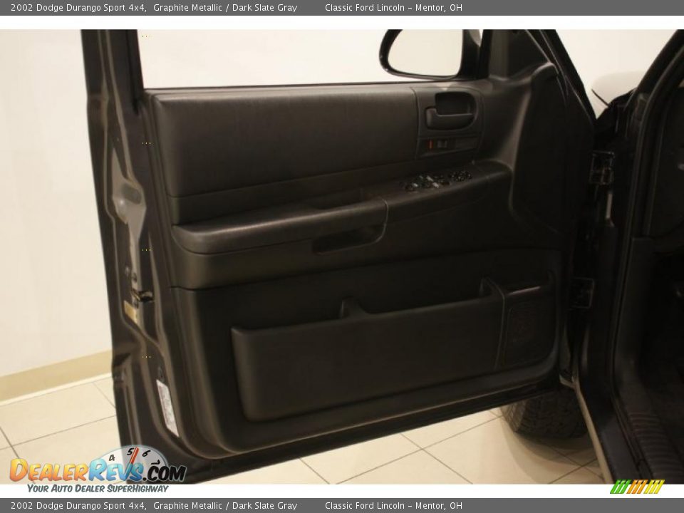 2002 Dodge Durango Sport 4x4 Graphite Metallic / Dark Slate Gray Photo #7