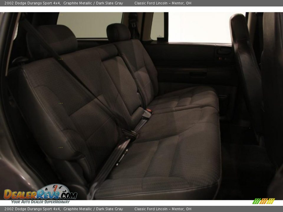 2002 Dodge Durango Sport 4x4 Graphite Metallic / Dark Slate Gray Photo #14
