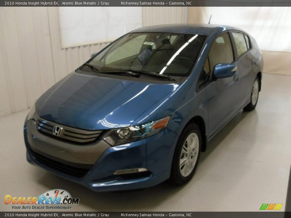 2010 Honda Insight Hybrid EX Atomic Blue Metallic / Gray Photo #1