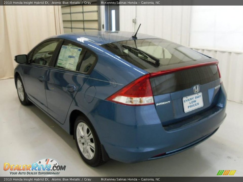 2010 Honda Insight Hybrid EX Atomic Blue Metallic / Gray Photo #2