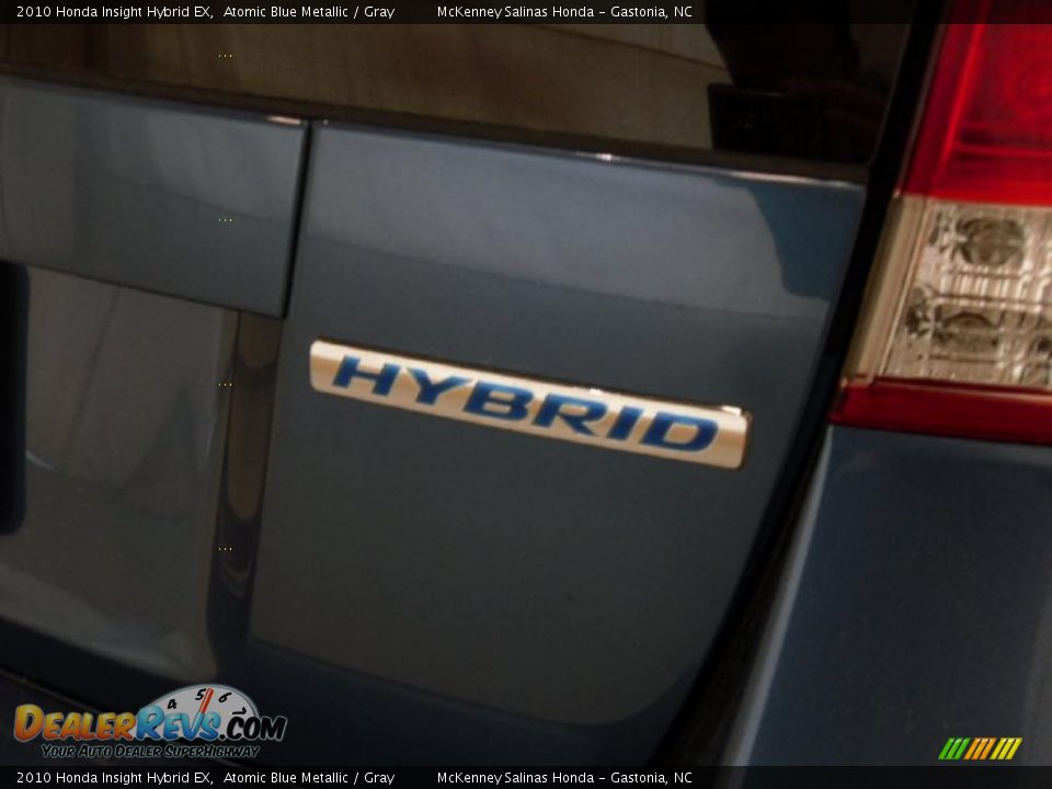 2010 Honda Insight Hybrid EX Atomic Blue Metallic / Gray Photo #4