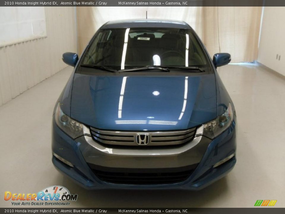 2010 Honda Insight Hybrid EX Atomic Blue Metallic / Gray Photo #7