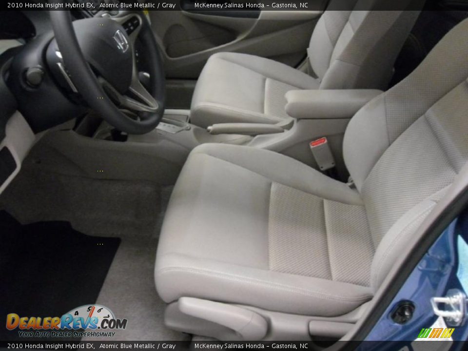 2010 Honda Insight Hybrid EX Atomic Blue Metallic / Gray Photo #10