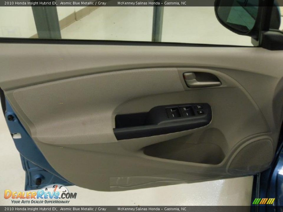 2010 Honda Insight Hybrid EX Atomic Blue Metallic / Gray Photo #12