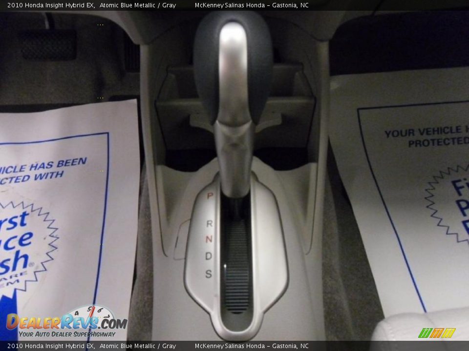 2010 Honda Insight Hybrid EX Atomic Blue Metallic / Gray Photo #14