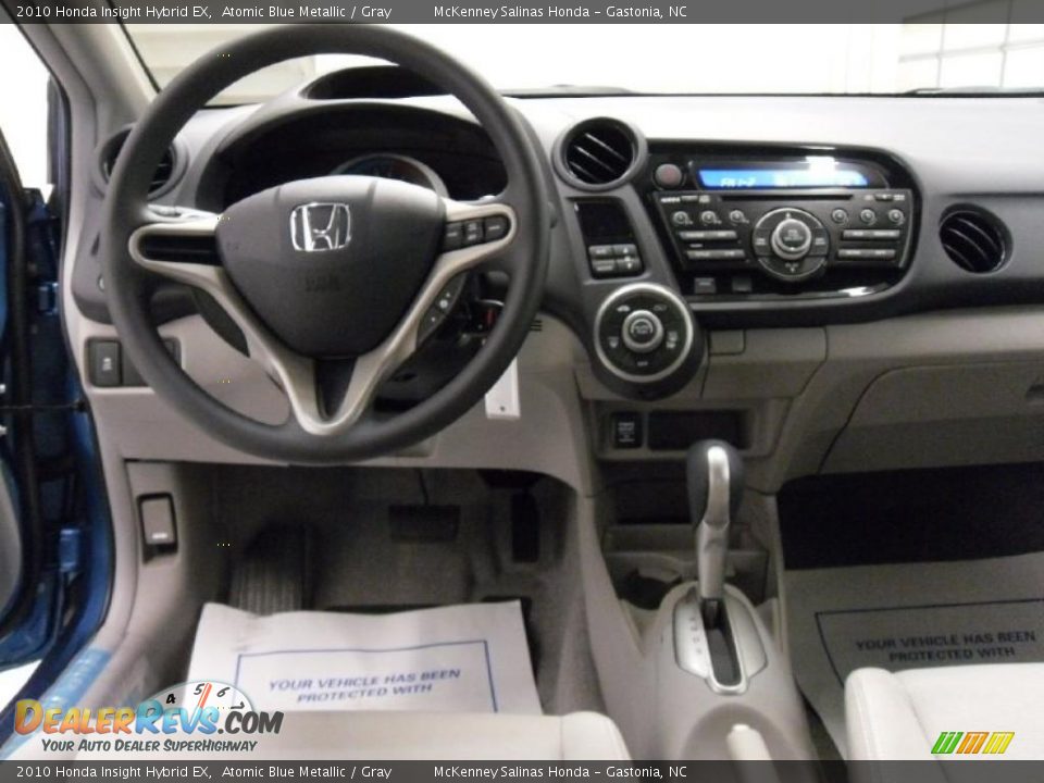 2010 Honda Insight Hybrid EX Atomic Blue Metallic / Gray Photo #17