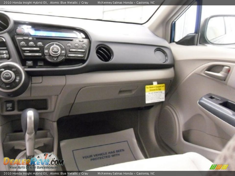 2010 Honda Insight Hybrid EX Atomic Blue Metallic / Gray Photo #18