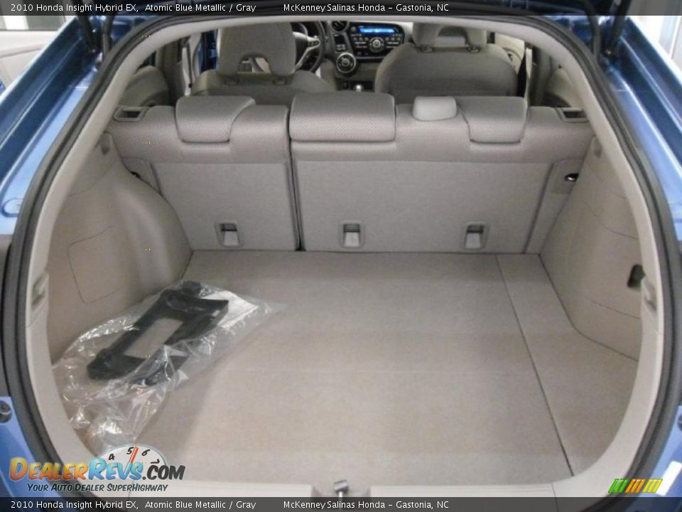 2010 Honda Insight Hybrid EX Atomic Blue Metallic / Gray Photo #19