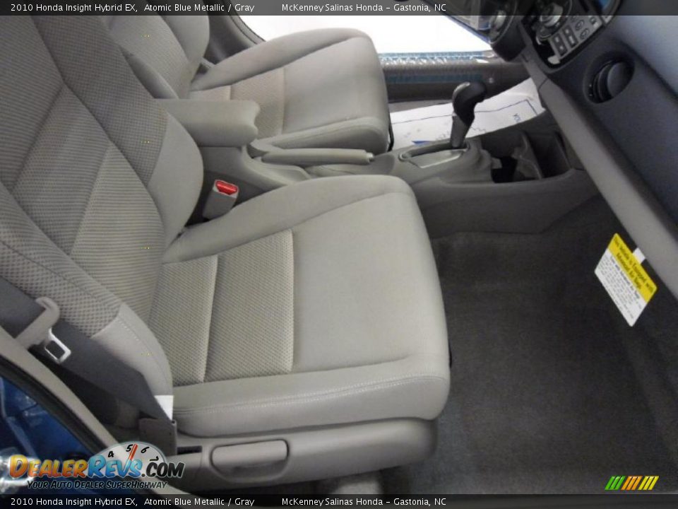 2010 Honda Insight Hybrid EX Atomic Blue Metallic / Gray Photo #21