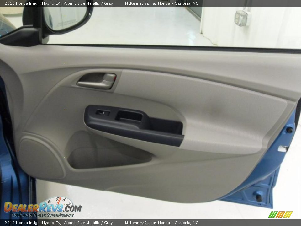 2010 Honda Insight Hybrid EX Atomic Blue Metallic / Gray Photo #23