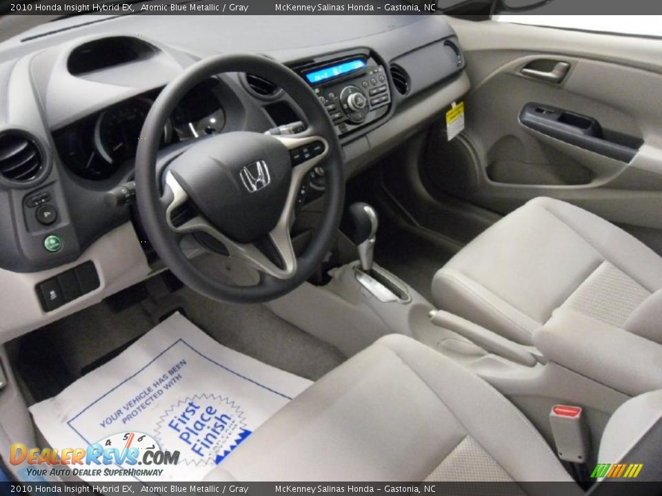 2010 Honda Insight Hybrid EX Atomic Blue Metallic / Gray Photo #25