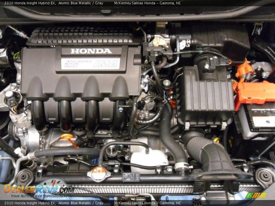 2010 Honda Insight Hybrid EX Atomic Blue Metallic / Gray Photo #27