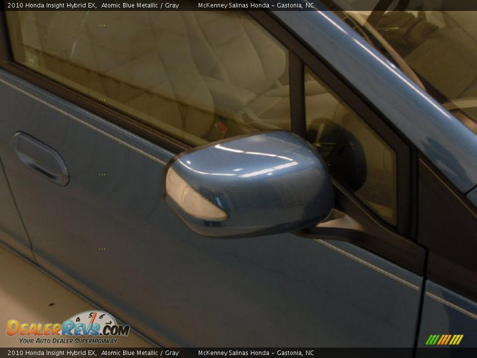 2010 Honda Insight Hybrid EX Atomic Blue Metallic / Gray Photo #29