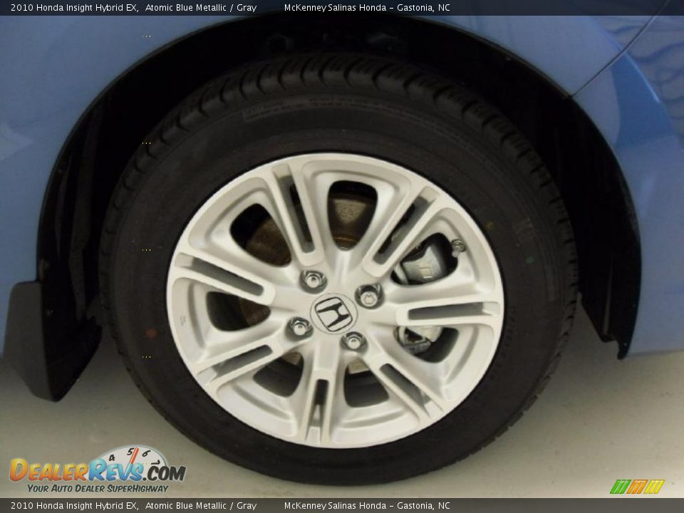 2010 Honda Insight Hybrid EX Atomic Blue Metallic / Gray Photo #30