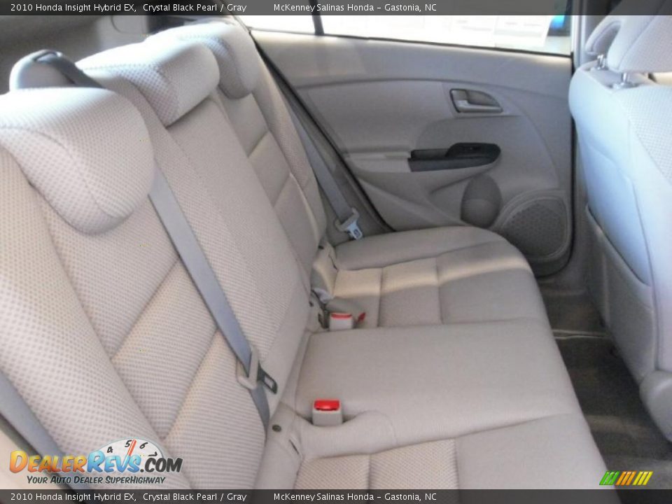 2010 Honda Insight Hybrid EX Crystal Black Pearl / Gray Photo #20