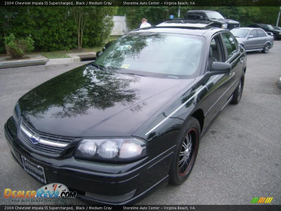 2004 Chevrolet Impala SS Supercharged Black / Medium Gray Photo #1