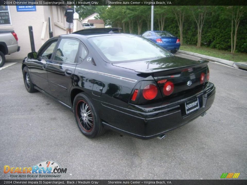 2004 Chevrolet Impala SS Supercharged Black / Medium Gray Photo #3